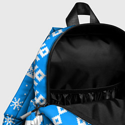 Детский рюкзак Зайчик и гирлянды, цвет: 3D-принт — фото 2
