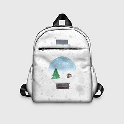 Детский рюкзак Зимняя метель, цвет: 3D-принт