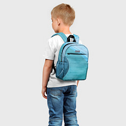 Детский рюкзак Абстрактные волнообразные линии и полосы, цвет: 3D-принт — фото 2