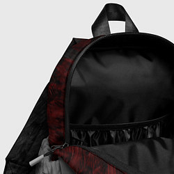 Детский рюкзак Черный кролик вопит как сумасшедший, цвет: 3D-принт — фото 2