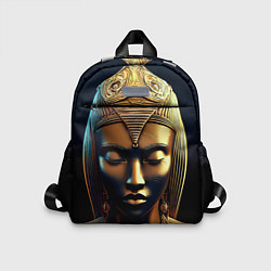 Детский рюкзак Нейросеть - золотая статуя египетской царицы
