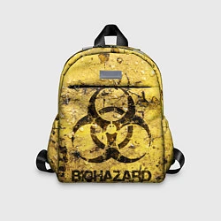 Детский рюкзак Danger biohazard, цвет: 3D-принт