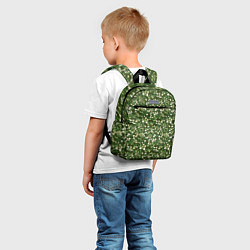 Детский рюкзак Милитари камни, цвет: 3D-принт — фото 2
