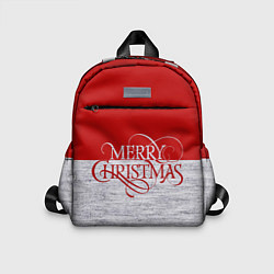 Детский рюкзак Merry Christmas красный