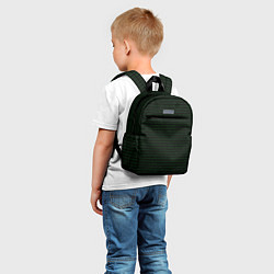 Детский рюкзак Однотонный двоичный код, цвет: 3D-принт — фото 2