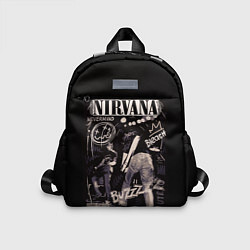 Детский рюкзак Nirvana bleach, цвет: 3D-принт