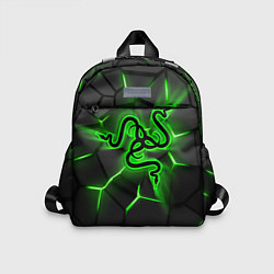 Детский рюкзак Razer neon logo