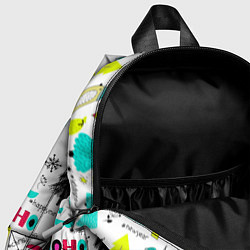 Детский рюкзак Happy new year hohoho, цвет: 3D-принт — фото 2