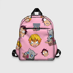 Детский рюкзак Главные герои из аниме клинок, цвет: 3D-принт