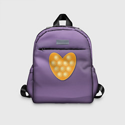 Детский рюкзак Пузырчатое сердце