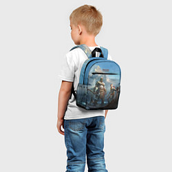 Детский рюкзак Кратос c Атреем, цвет: 3D-принт — фото 2