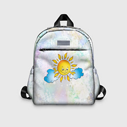 Детский рюкзак Зимнее солнышко радуется