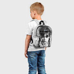 Детский рюкзак Уэнсдэй рисунок, цвет: 3D-принт — фото 2