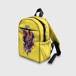 Детский рюкзак Бразильский футболист Пеле 10, цвет: 3D-принт — фото 2