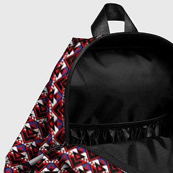 Детский рюкзак Геометрический скандинавский зимний узор, цвет: 3D-принт — фото 2