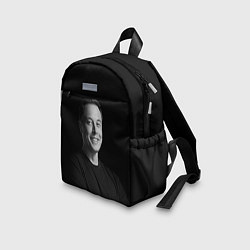 Детский рюкзак Илон Маск, портрет, цвет: 3D-принт — фото 2
