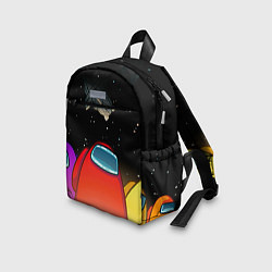 Детский рюкзак Красный член экипажа, цвет: 3D-принт — фото 2