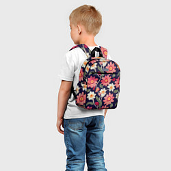 Детский рюкзак Эффект красивой вышивки, цвет: 3D-принт — фото 2