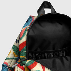 Детский рюкзак Эффект вышивки, цвет: 3D-принт — фото 2