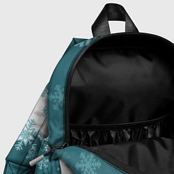 Детский рюкзак Сноуборд синева, цвет: 3D-принт — фото 2
