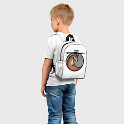 Детский рюкзак Стилизованная лиса арт, цвет: 3D-принт — фото 2