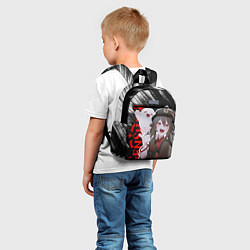 Детский рюкзак Ху тао и призраки - геншин импакт, цвет: 3D-принт — фото 2