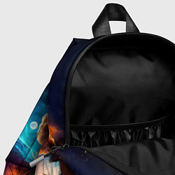 Детский рюкзак Космос, созданный нейросетью, цвет: 3D-принт — фото 2