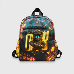 Детский рюкзак Steampunk bear, цвет: 3D-принт