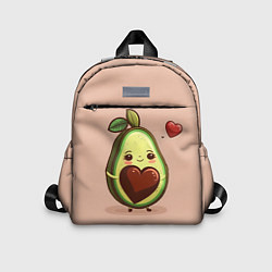 Детский рюкзак Влюбленная авокадо - парные, цвет: 3D-принт