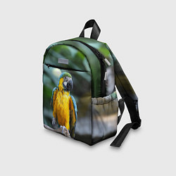 Детский рюкзак Красавец попугай, цвет: 3D-принт — фото 2
