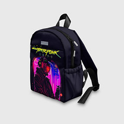 Детский рюкзак Cyberpunk, robohacker, цвет: 3D-принт — фото 2