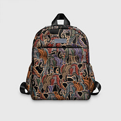 Детский рюкзак Камуфляж из слона, цвет: 3D-принт