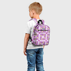 Детский рюкзак Звезда и орнамент, цвет: 3D-принт — фото 2