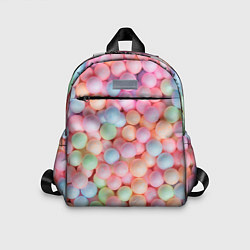 Детский рюкзак Разноцветные шарики, цвет: 3D-принт