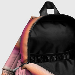 Детский рюкзак Энид Синклер с Уэнсдей Аддамс - текстура свитера, цвет: 3D-принт — фото 2