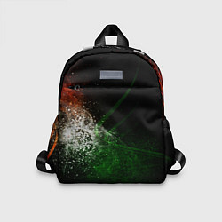Детский рюкзак Неоновый всплеск трехцветный, цвет: 3D-принт