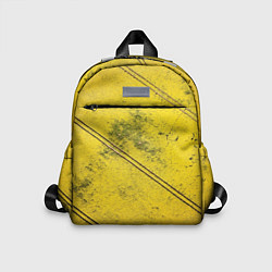 Детский рюкзак Абстрактная ярко-золотая текстура, цвет: 3D-принт