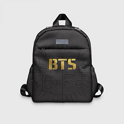 Детский рюкзак BTS Bulletproof, цвет: 3D-принт