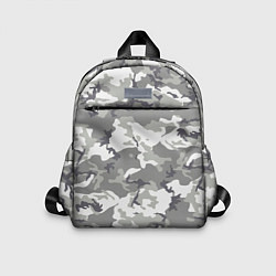 Детский рюкзак Снежный камуфляж, цвет: 3D-принт