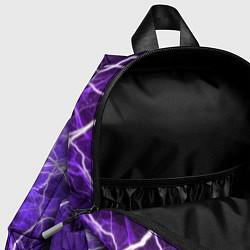 Детский рюкзак Яэ Мико на фоне молний, цвет: 3D-принт — фото 2