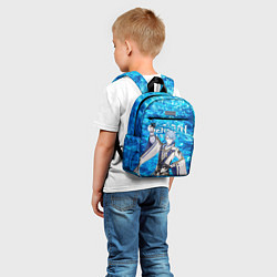 Детский рюкзак Аято на фоне воды, цвет: 3D-принт — фото 2