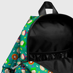 Детский рюкзак Южный Парк - паттерн персонажи, цвет: 3D-принт — фото 2