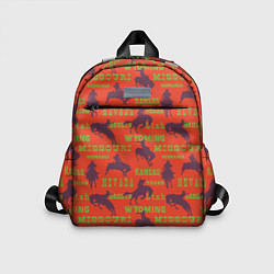 Детский рюкзак Ковбои на лошадях, цвет: 3D-принт