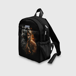 Детский рюкзак Тигр и ниндзя, цвет: 3D-принт — фото 2