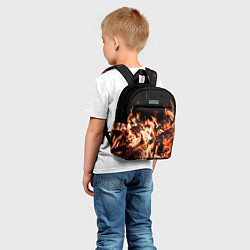 Детский рюкзак Огонь-пламя, цвет: 3D-принт — фото 2