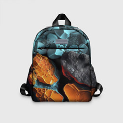 Детский рюкзак Цветные камни, цвет: 3D-принт