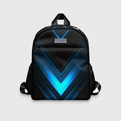 Детский рюкзак Neon geometry stripes, цвет: 3D-принт