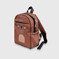Детский рюкзак Нарисованный мишка, цвет: 3D-принт — фото 2