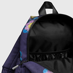 Детский рюкзак Самая лучшая мама с цветами, цвет: 3D-принт — фото 2