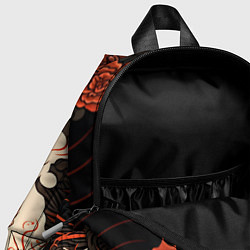 Детский рюкзак Японский краcный дракон, цвет: 3D-принт — фото 2